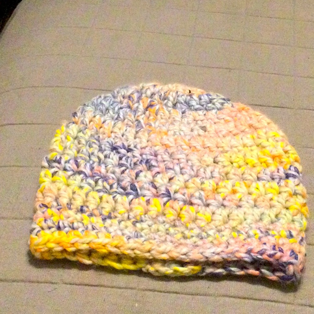 Handmade crochet beanie